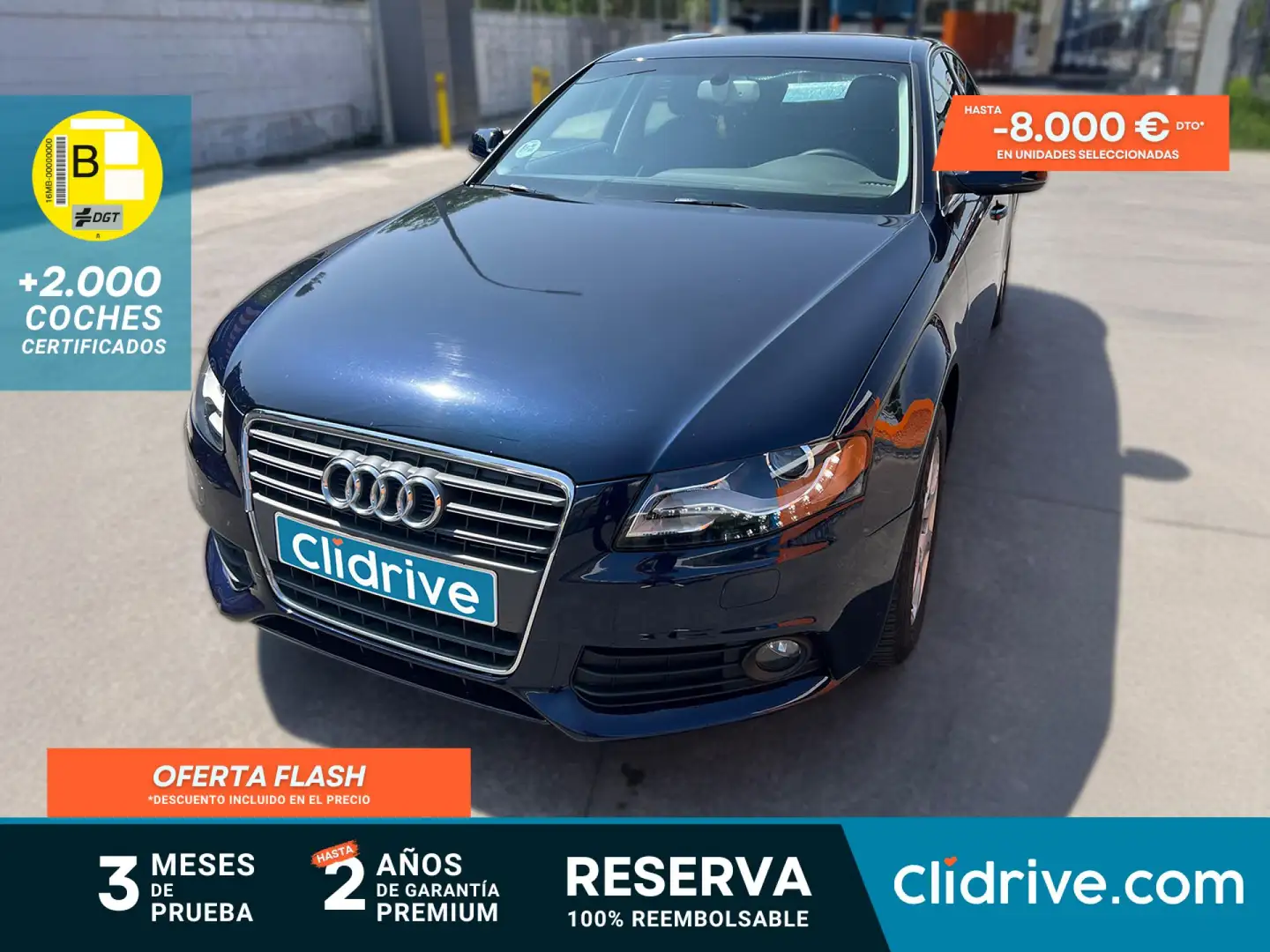 Audi A4 2.0TDI Multitronic DPF 143 Negro - 1