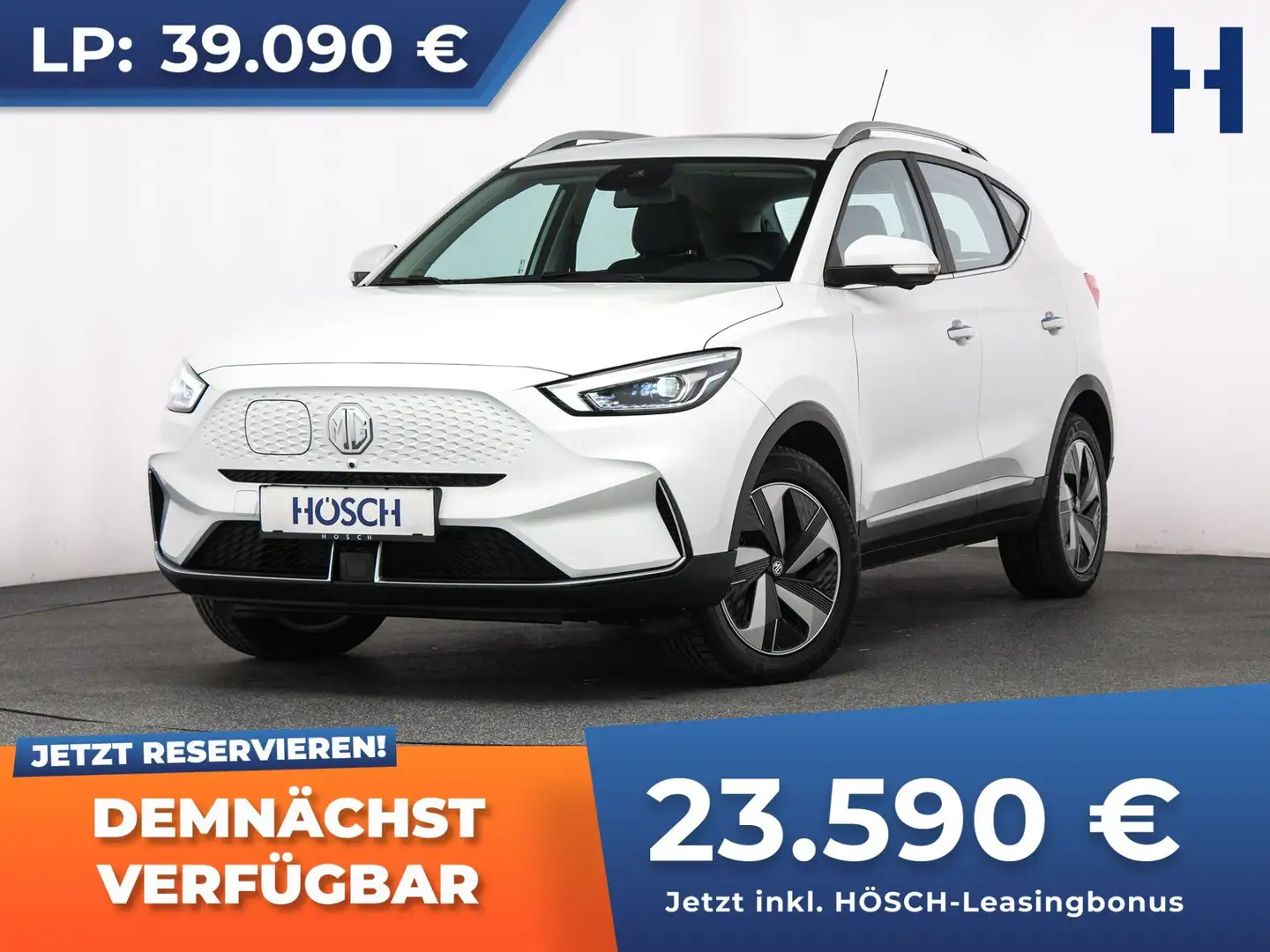 MG ZS EV Luxury 51 kWh NEUWAGEN MEGADEAL -40% Weiß - 1
