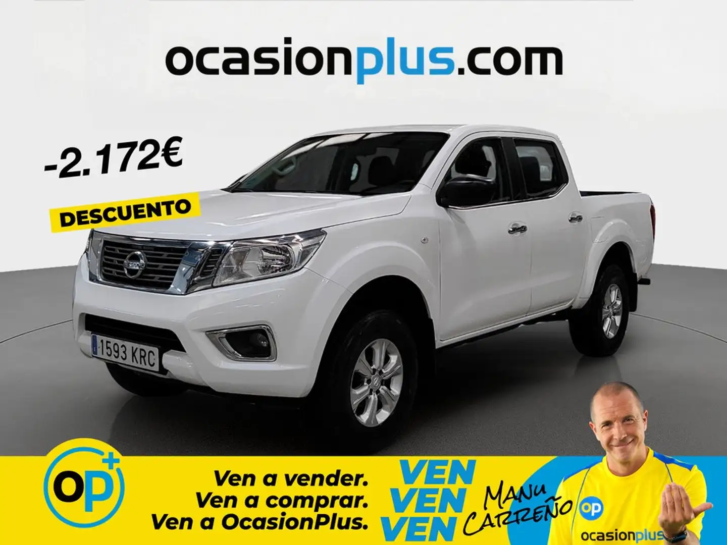 Nissan Navara 2.3dCi Doble Cabina Acenta Blanco - 1