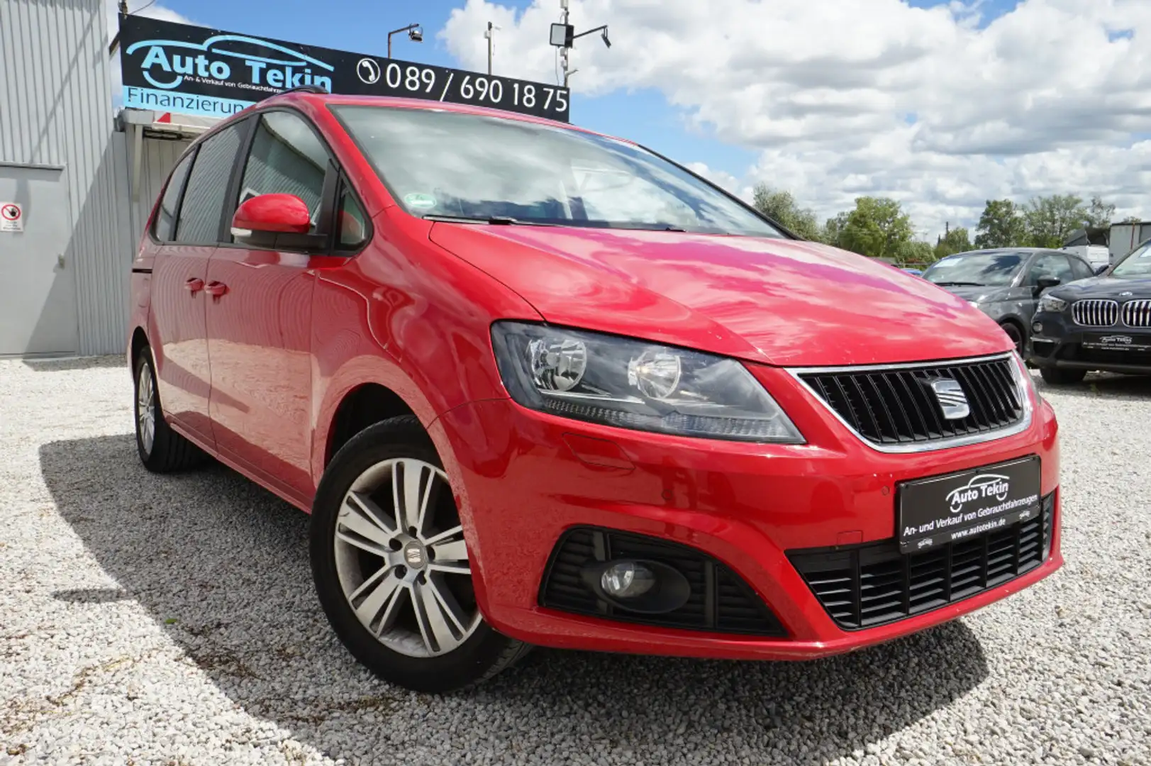 SEAT Alhambra TSI |1.Hand| |7-Sitzer| |Standheizung| Roşu - 1