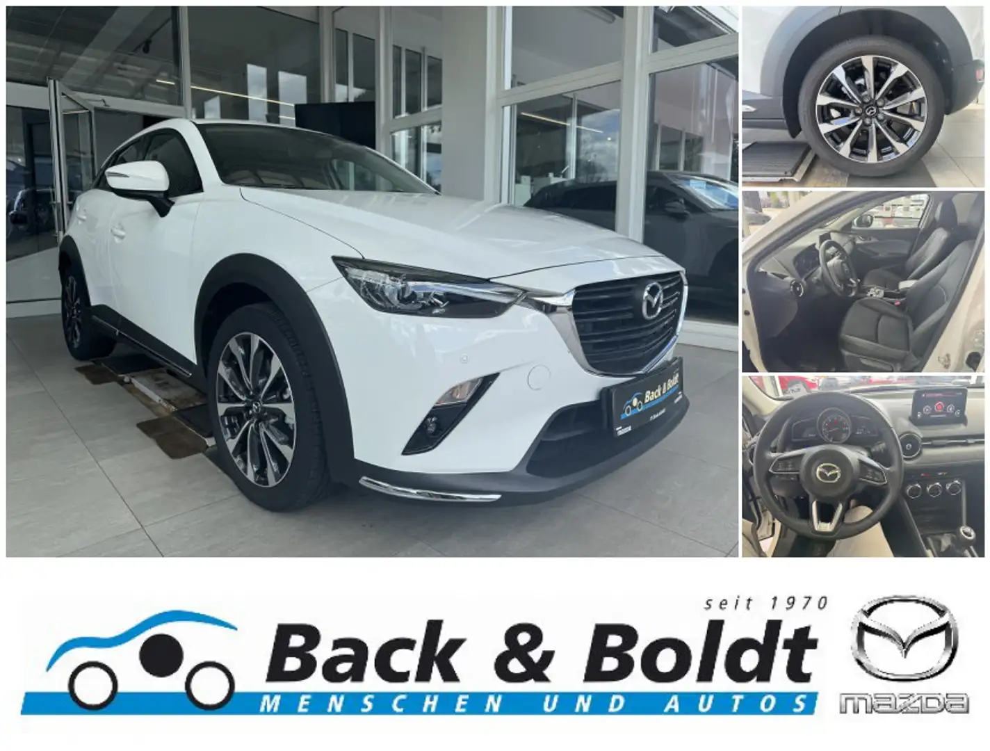 Mazda CX-3 Selection 2.0 NAVI+KAMERA+WENIG KM+EINPARKHILFE Weiß - 1