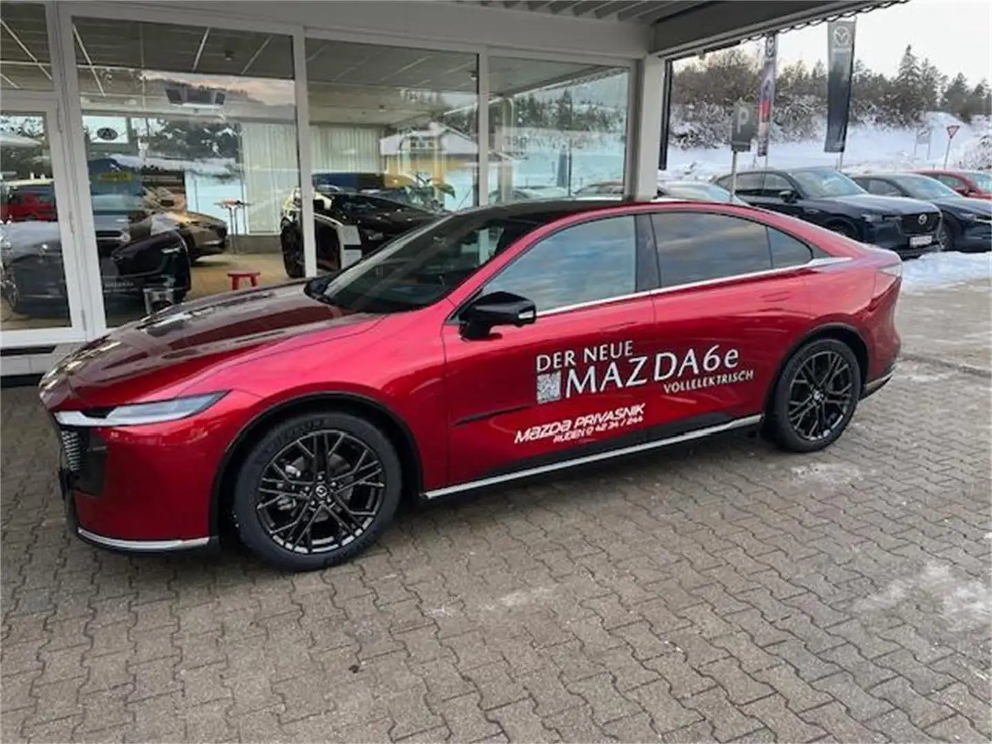 Mazda 6e 80kWh LR Takumi Plus Vorführwagen Rot - 1
