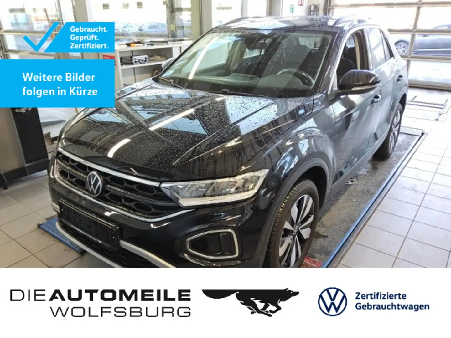 Volkswagen T-Roc 1.5 TSI DSG Move AHK/Rückkam/ACC Schwarz - 1