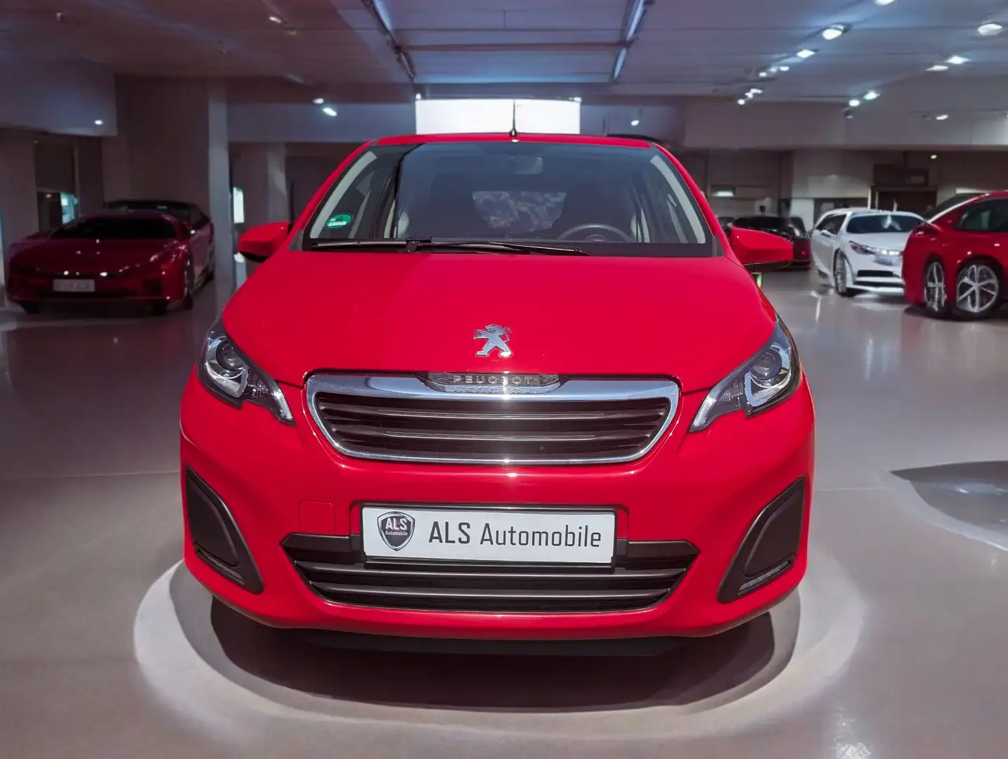 Peugeot 108 Active"1 Hand"22000km"Klima"Scheckheftgepflegt" Rot - 2