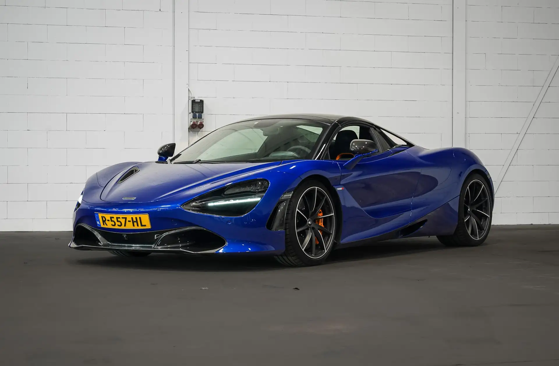 맥라렌 720S 720 Sport Spider 2020 파랑 사진 1