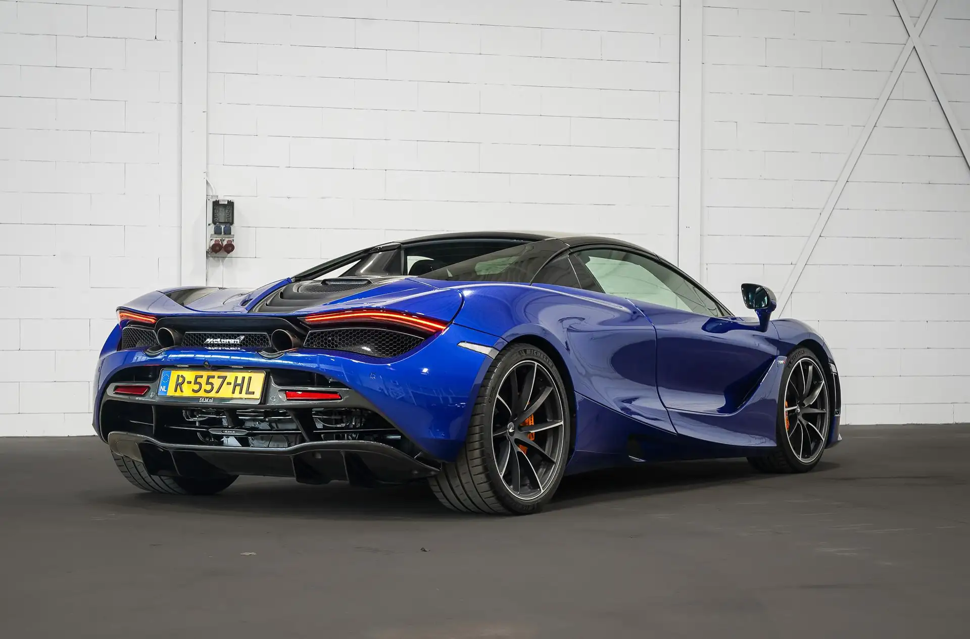 맥라렌 720S 720 Sport Spider 2020 파랑 사진 2