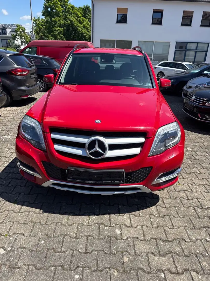 Mercedes-Benz GLK 220 GLK BE 4M NAVI,PDC,AHK,TEMP,SITZH Rojo - 2