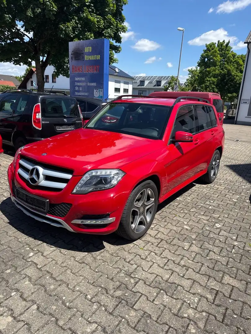 Mercedes-Benz GLK 220 GLK BE 4M NAVI,PDC,AHK,TEMP,SITZH Rojo - 1