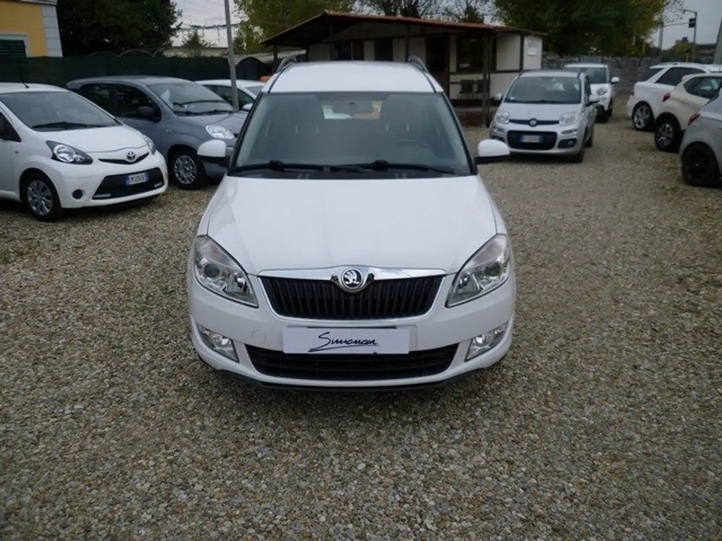 Skoda Roomster Roomster 2010 1.6 tdi cr Style 90cv Bianco - 1