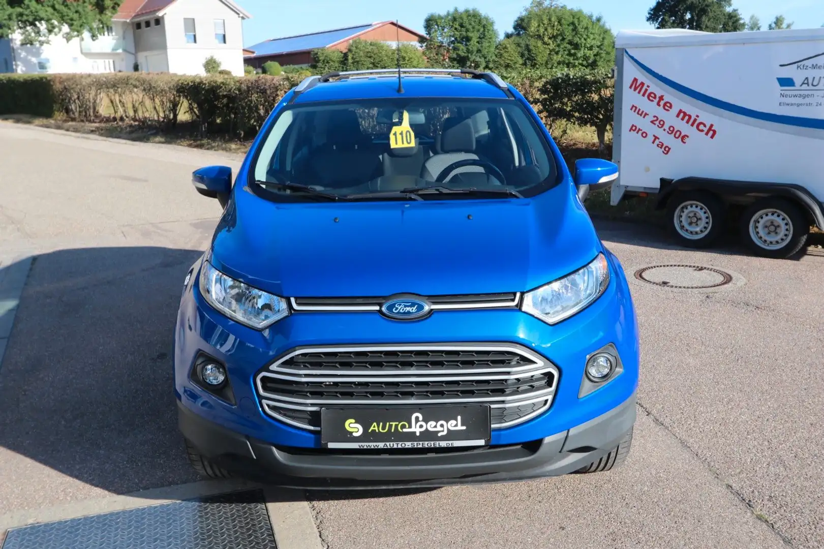 Ford EcoSport AHK Klima MFL TÜV 10/26 Bleu - 2