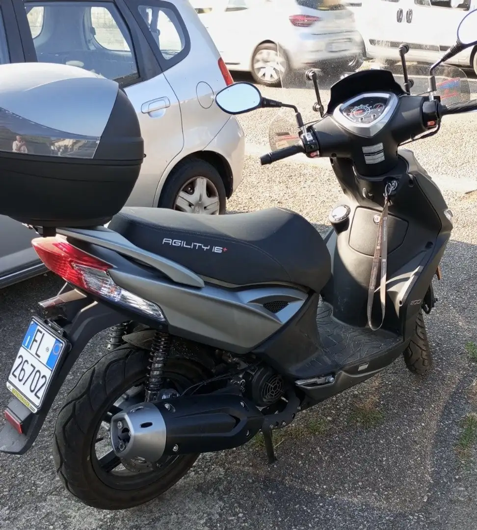 Kymco Agility 200 R16 + ABS Srebrny - 2
