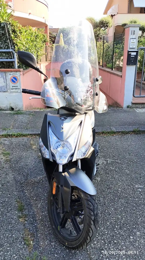 Kymco Agility 200 R16 + ABS Srebrny - 1