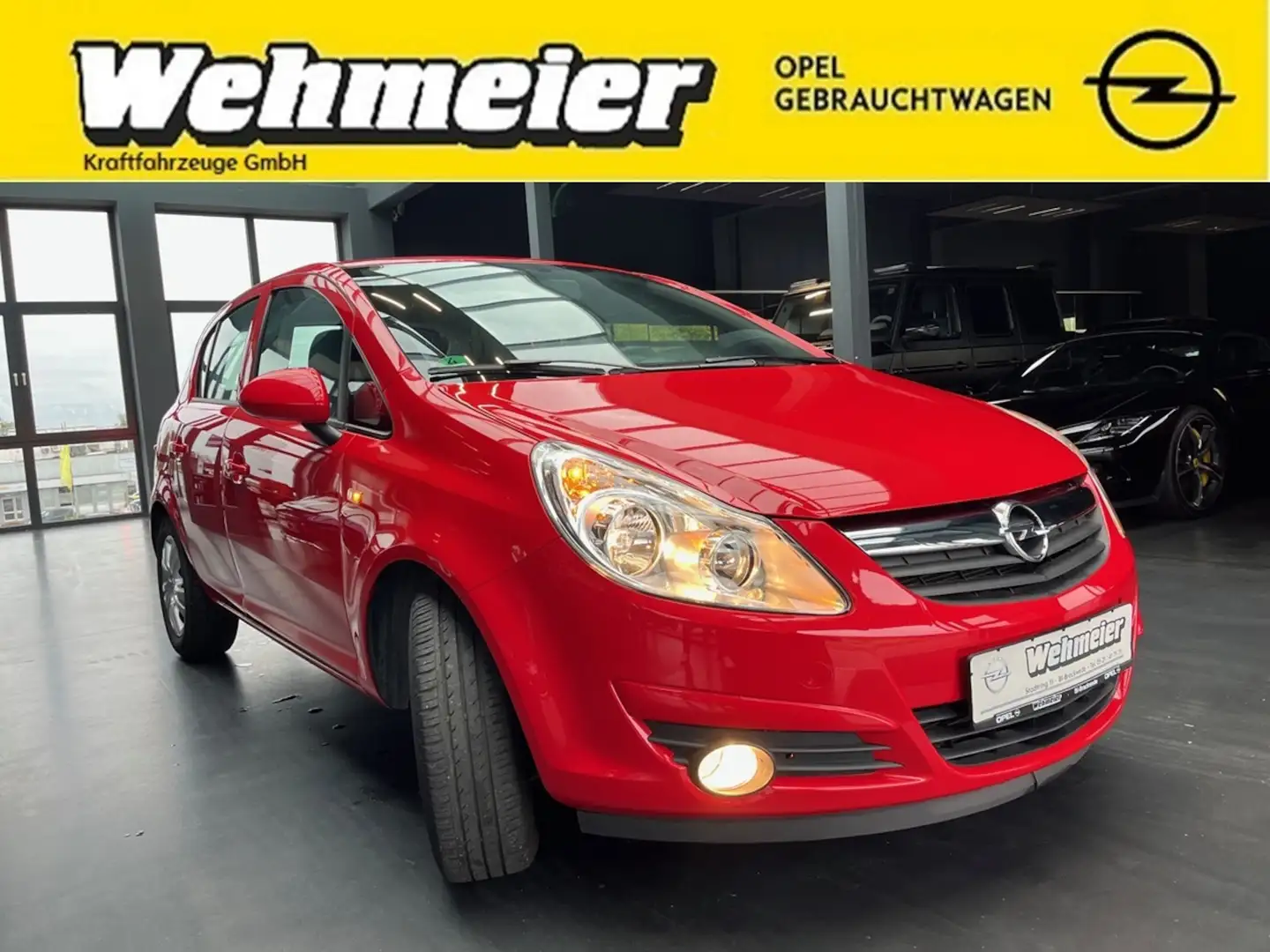 Opel Corsa Edition Automatik !! 17.500 KM !! WIE NEU! Rood - 1