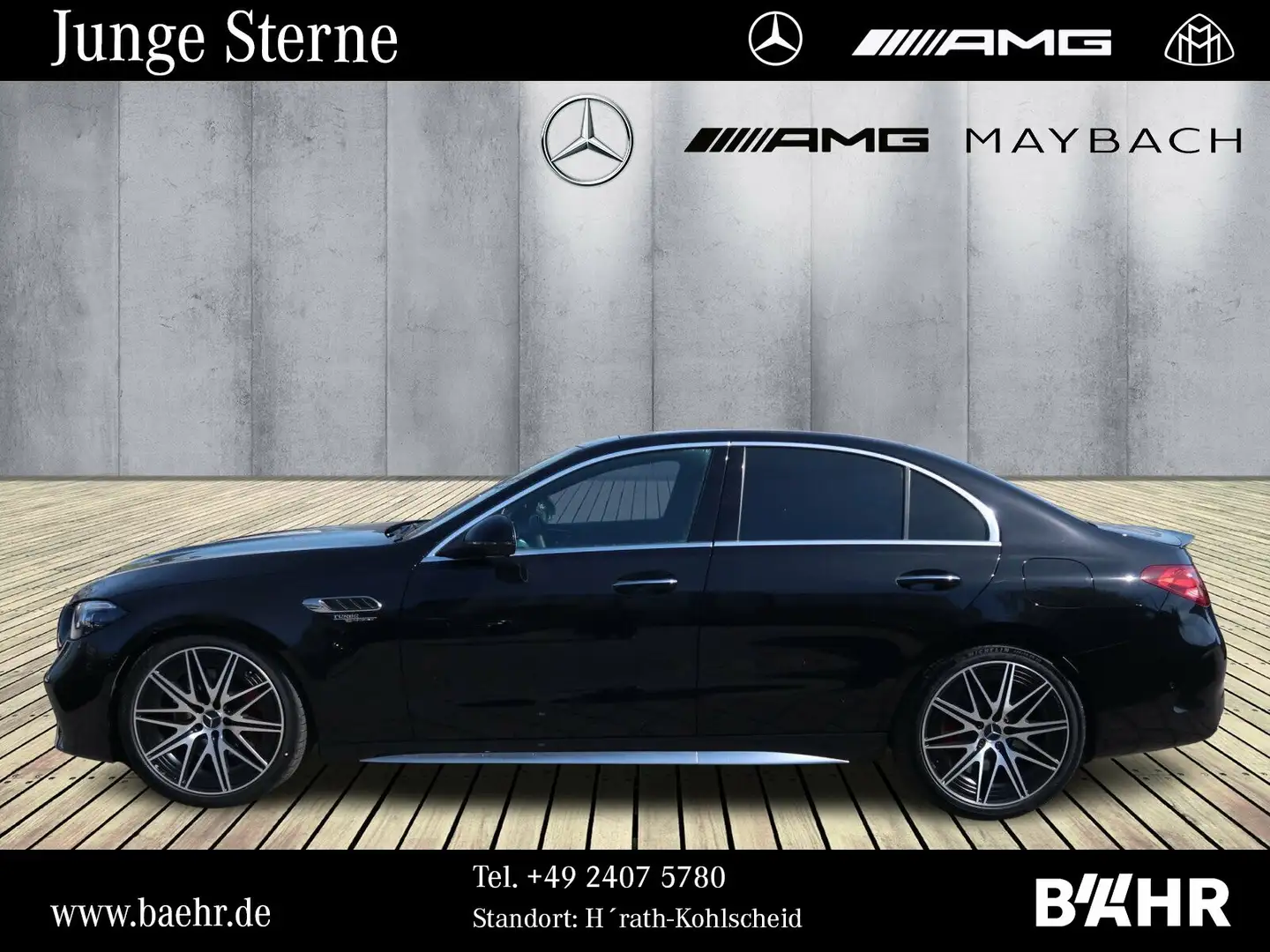 Mercedes-Benz C 63 AMG C 63 AMG S E Performance Distronic/Burmester/20" Noir - 2