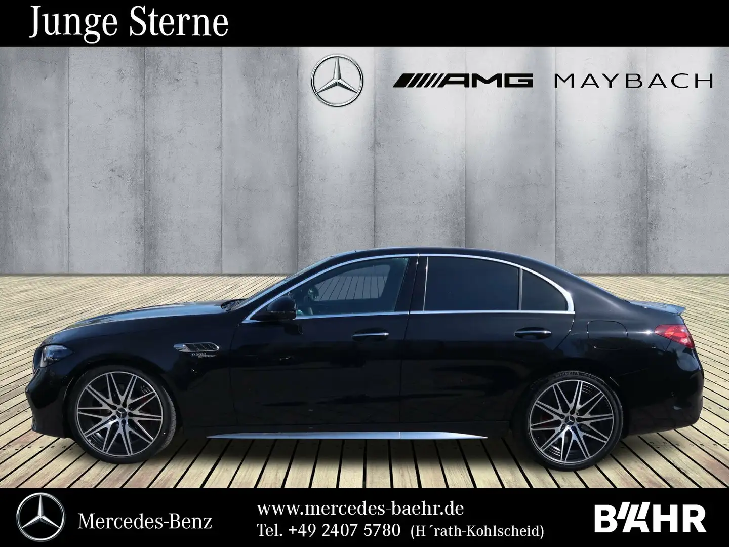 Mercedes-Benz C 63 AMG C 63 AMG S E Performance Distronic/Burmester/20" Schwarz - 2