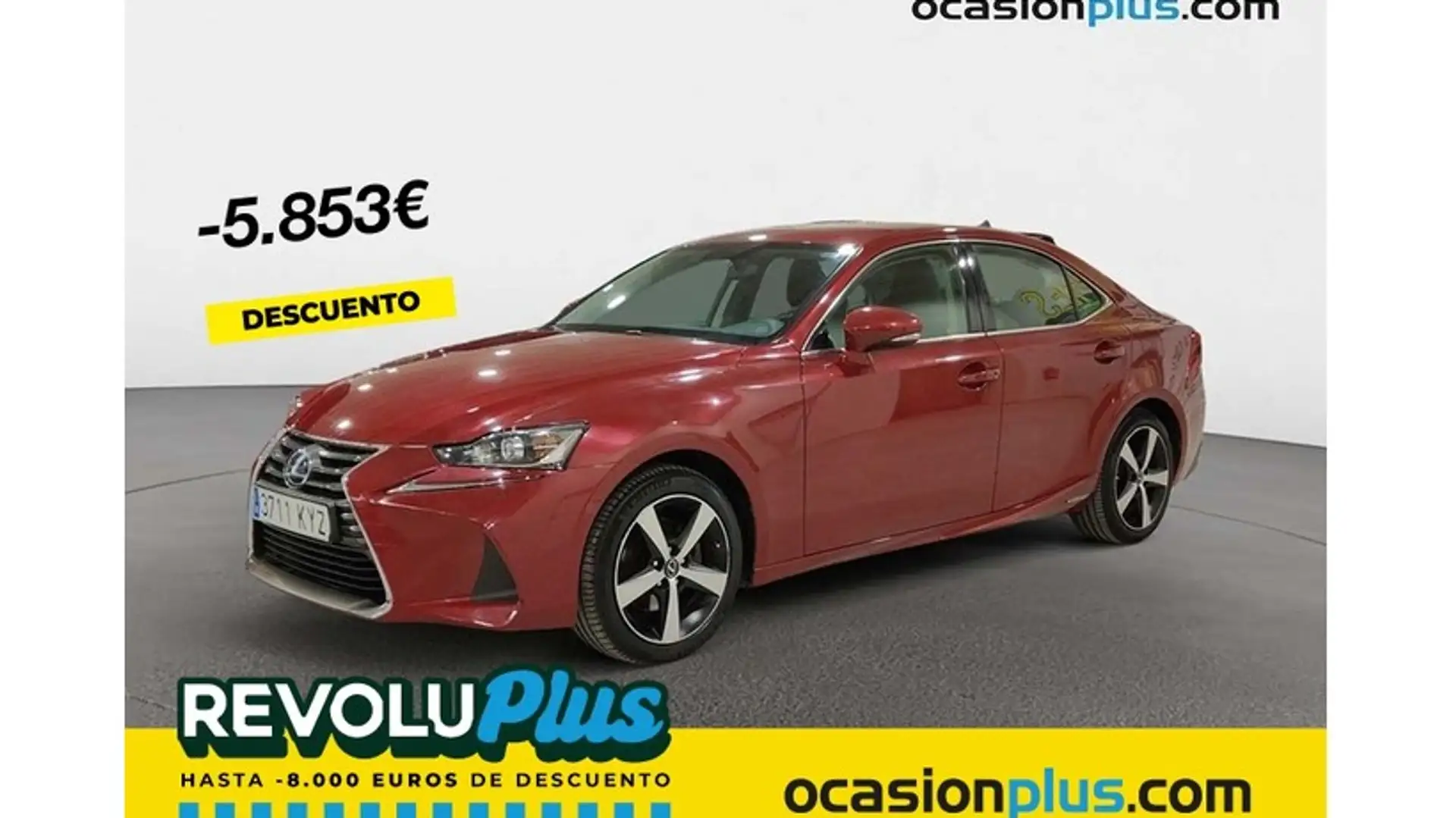 Lexus IS 300 300h Business Rojo - 1