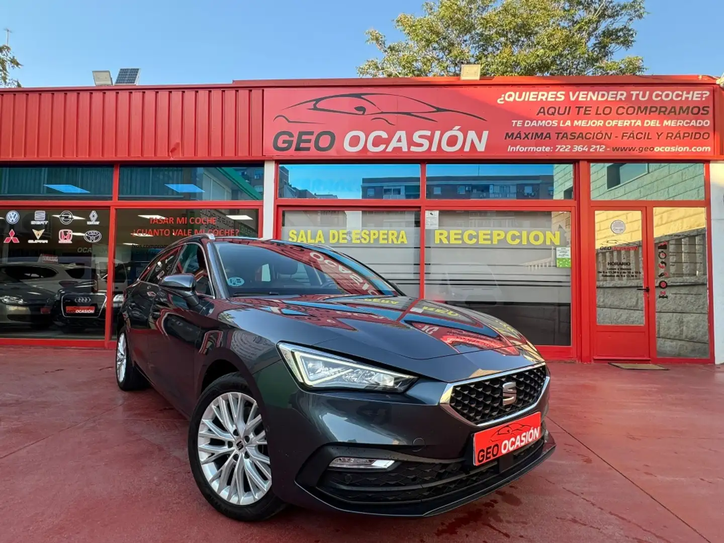 SEAT Leon 2.0TDI CR S&S Xcellence DSG-7 150 Argent - 2