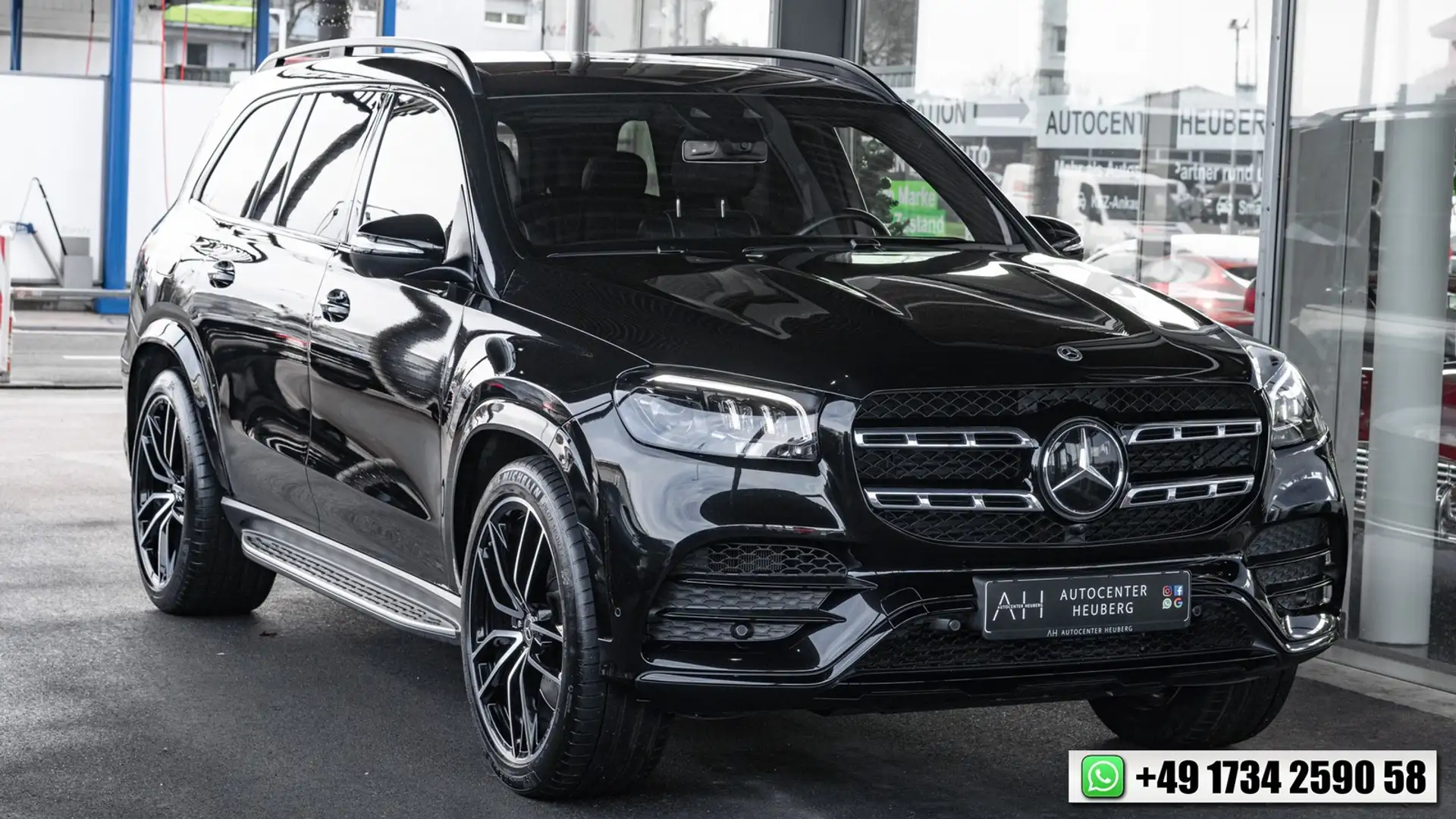 Mercedes-Benz GLS 400 d 4Matic AMG*100% VOLL*HUD*LUFT*STDHZ*AHK*MASSAGE Negru - 1