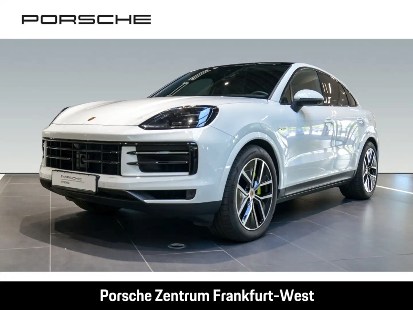 Porsche Cayenne E-Hybrid Coupe Weiß - 1