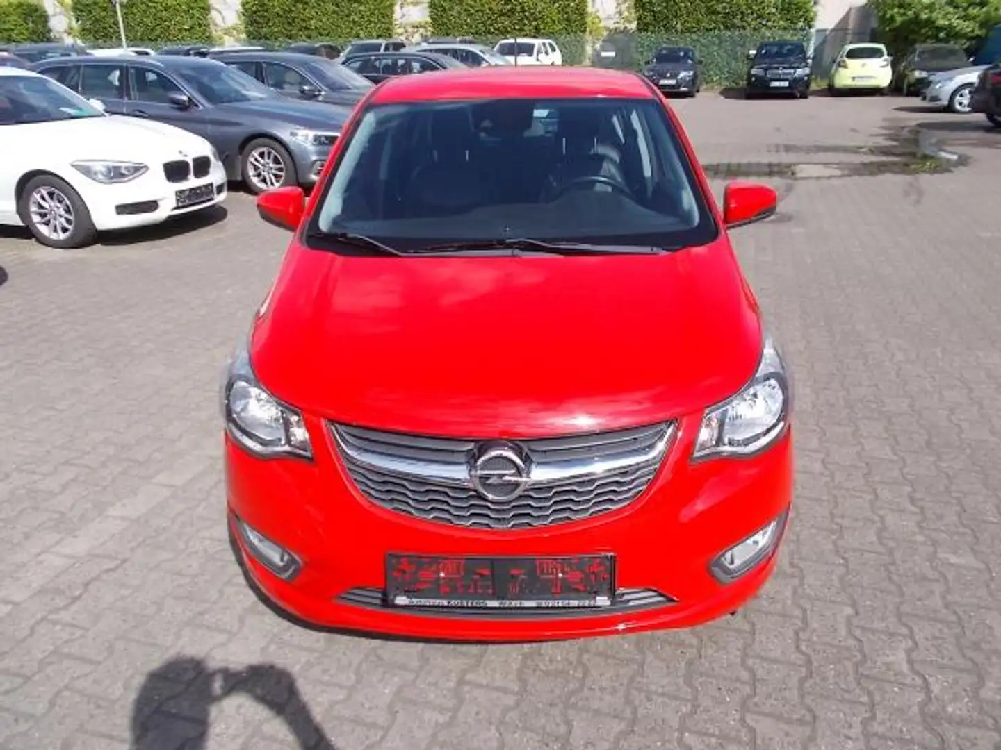 Opel Karl Exclusiv, Teilleder, SHZ, PDC, zus.WR Rot - 2