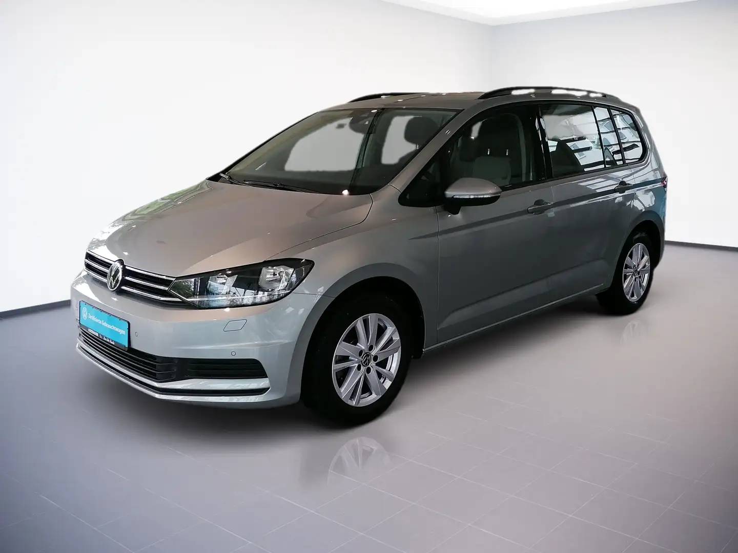 Volkswagen Touran CL 1.5TSI 150PS ACC.7-SITZE.NAVI+VC.2xPDC.APP-C.SH Argent - 2