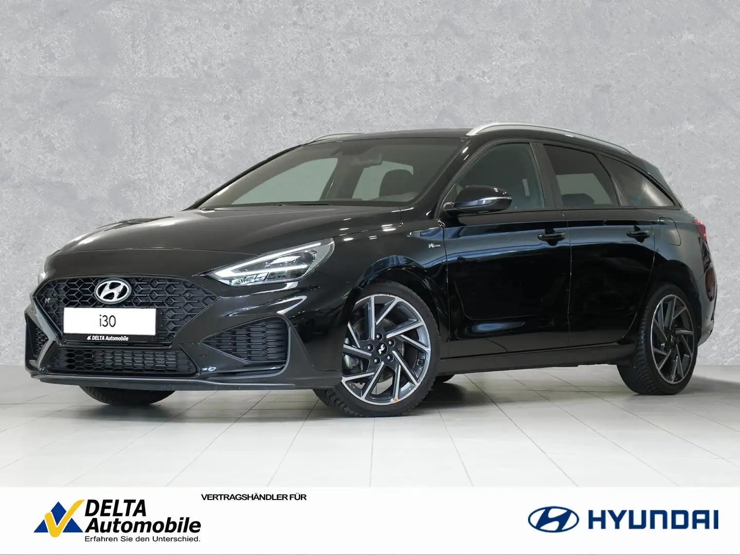 Hyundai i30 Kombi 1.5 T-GDI DCT N Line Navi Kamera Carpl Schwarz - 1