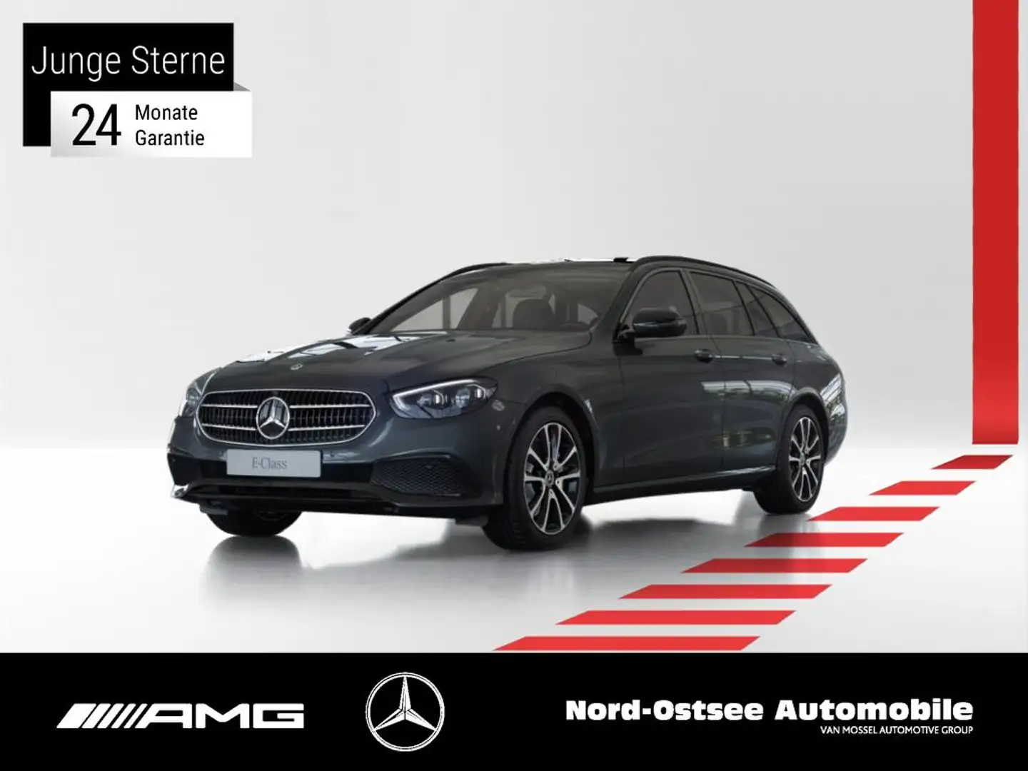 Mercedes-Benz E 300 T AVANTGARDE  NIGHT MULTIBEAM 360° KAMERA Gris - 1
