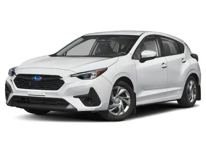 White 2026 Subaru Impreza Convenience AWD Wagon Continuously Variable Transmission