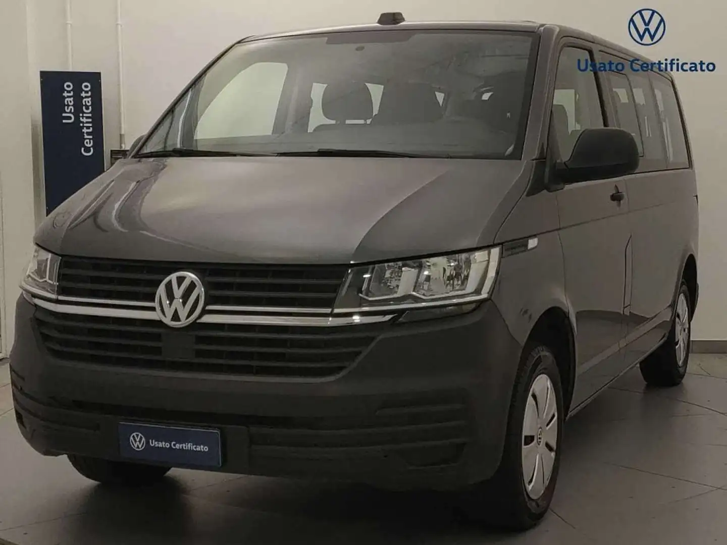 Volkswagen T6 Transporter T6.1 2.0 TDI 110CV PC Kombi Busines 9 POSTI Grigio - 1