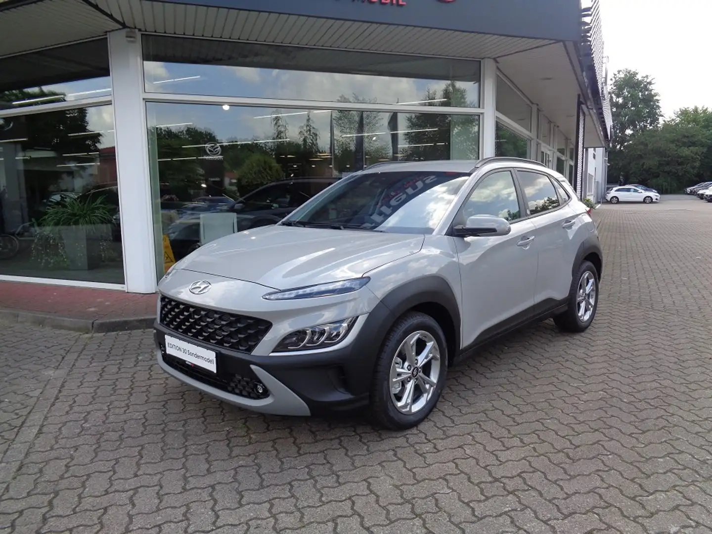 Hyundai KONA 1.0T Edtion 30 Plus,AHK,Navi,Allwetter Grau - 2