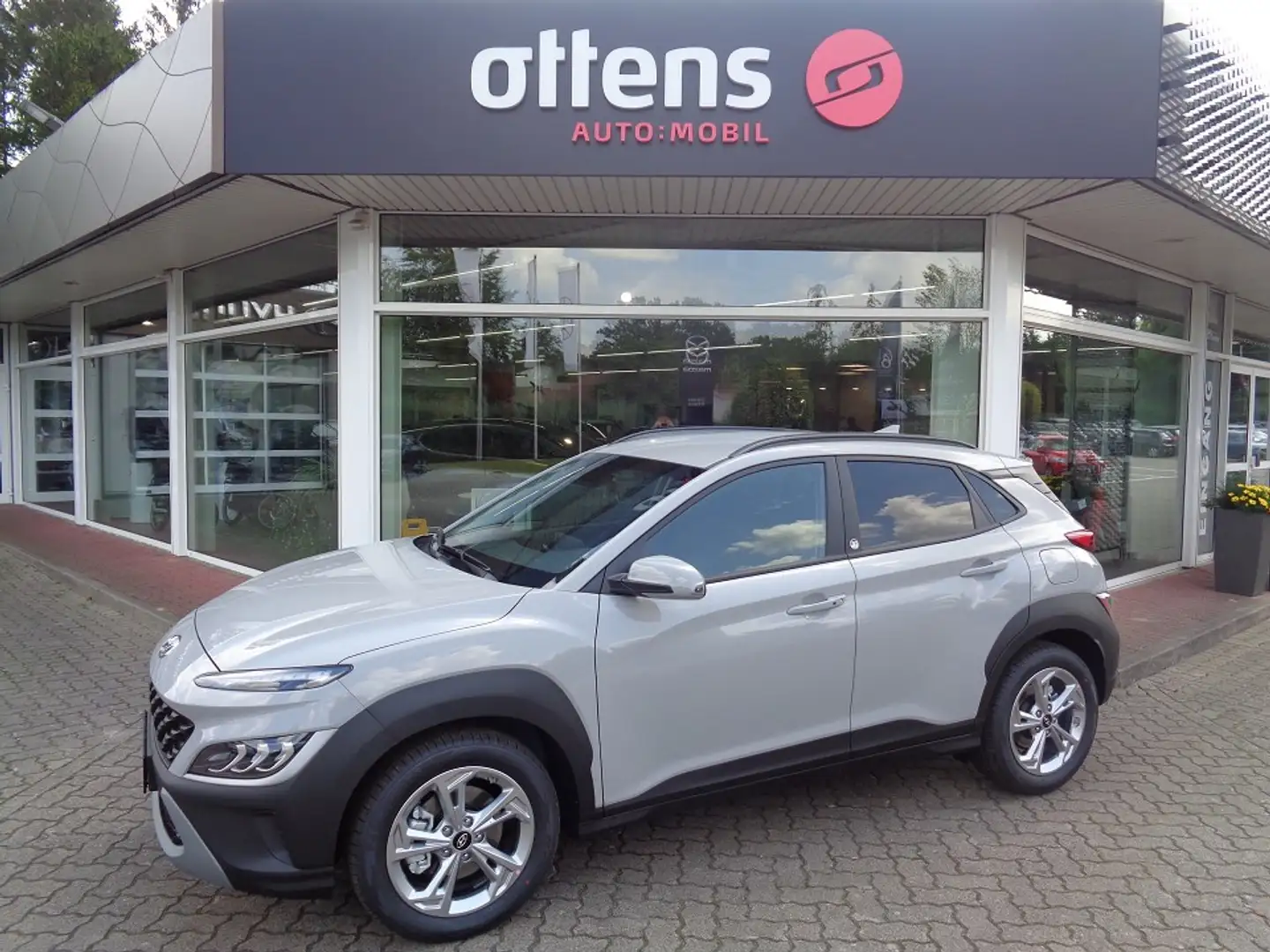 Hyundai KONA 1.0T Edtion 30 Plus,AHK,Navi,Allwetter Grau - 1