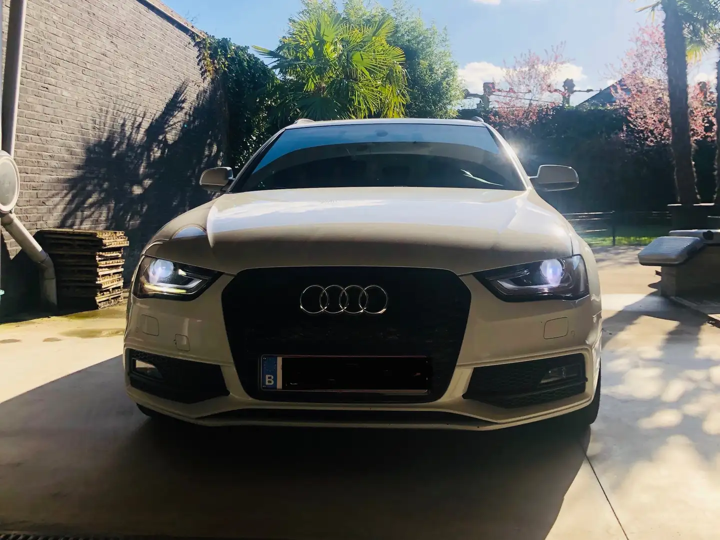 Audi S4 S4 Avant S tronic Blanc - 1