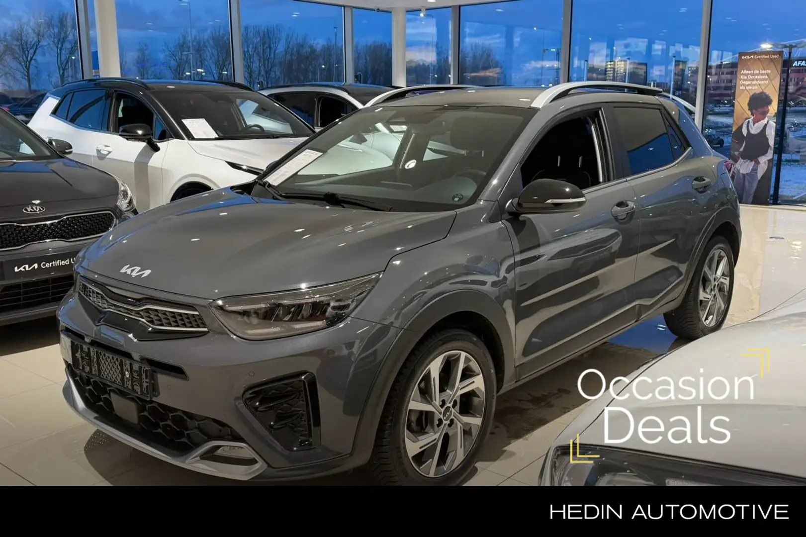 Kia Stonic 1.0 T-GDi MHEV GT-Line Automaat | Klimaatregeling Grau - 1