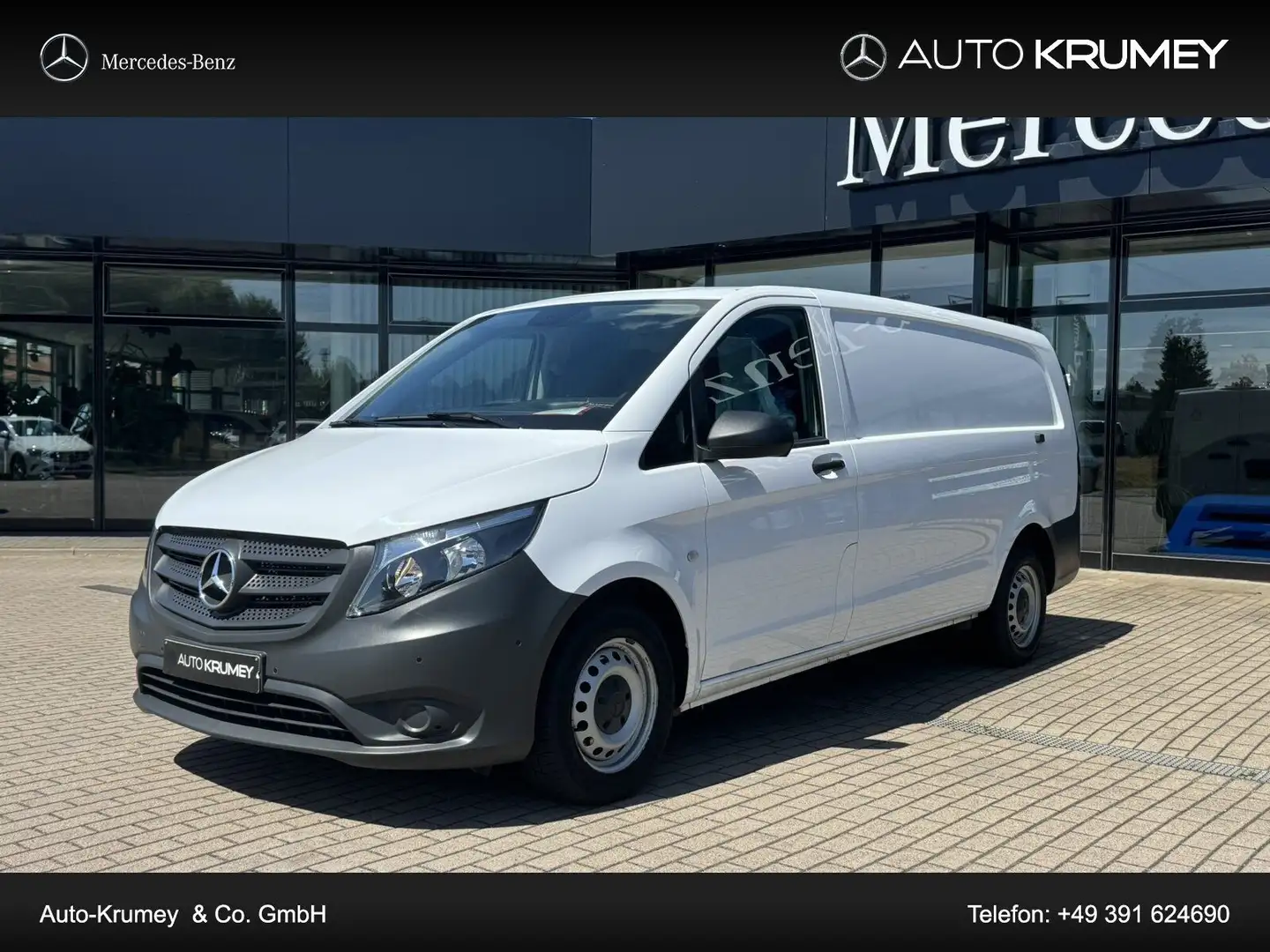 Mercedes-Benz Vito 116 CDI Kasten Extralang RückfahrkameraBC Blanc - 1