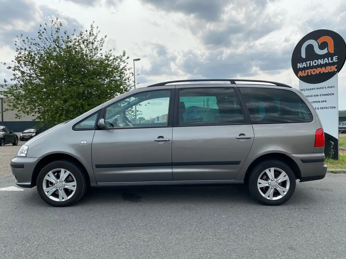 SEAT Alhambra 2009 * 1.8-20VT Dynamic Style * 7P * Airco * Stoel Gri - 2