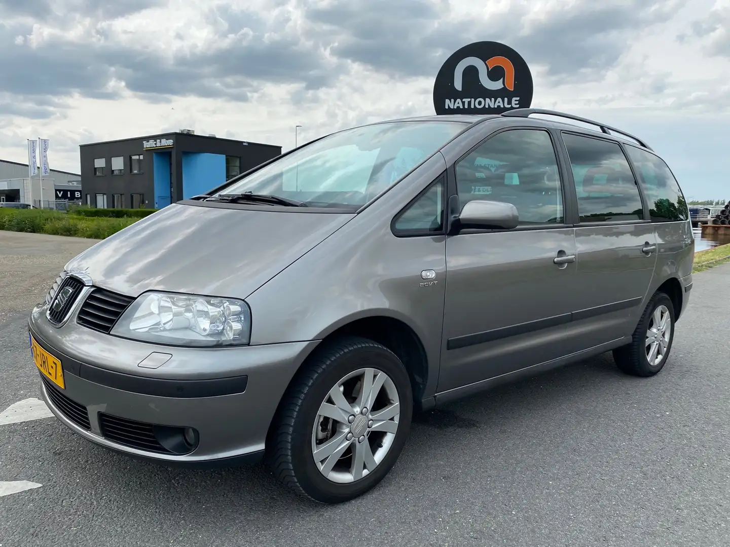 SEAT Alhambra 2009 * 1.8-20VT Dynamic Style * 7P * Airco * Stoel Gri - 1