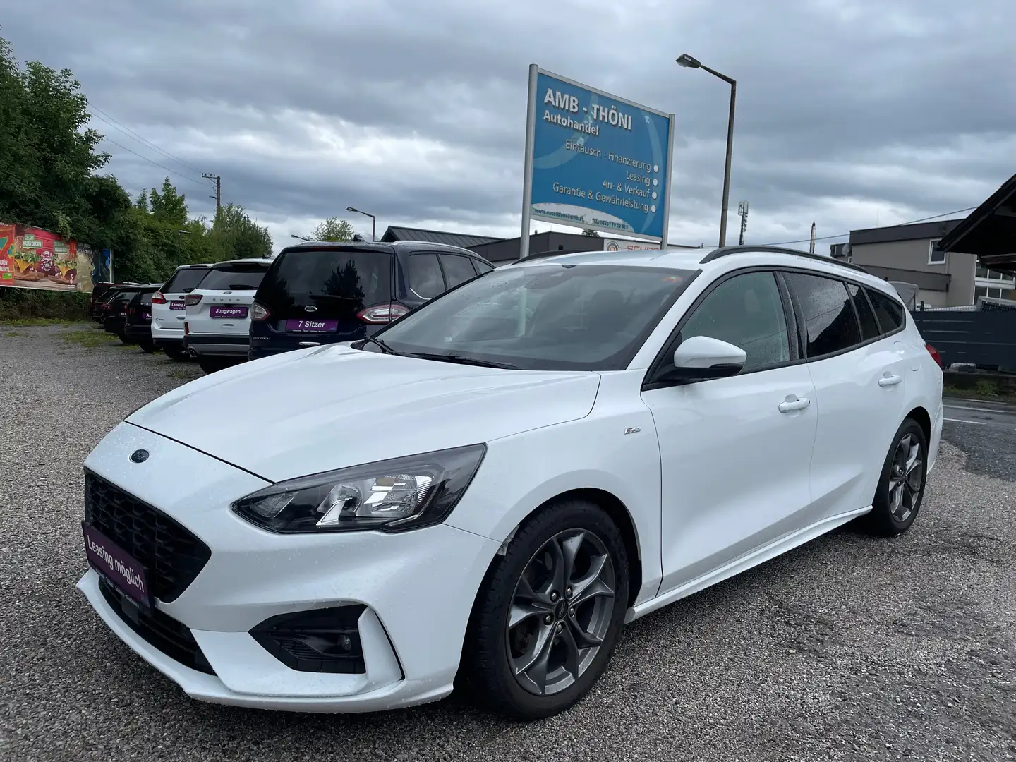 Ford Focus 1.5 EcoBlue ST-Line,* LED, Navi, Tempomat,...* Blanc - 1
