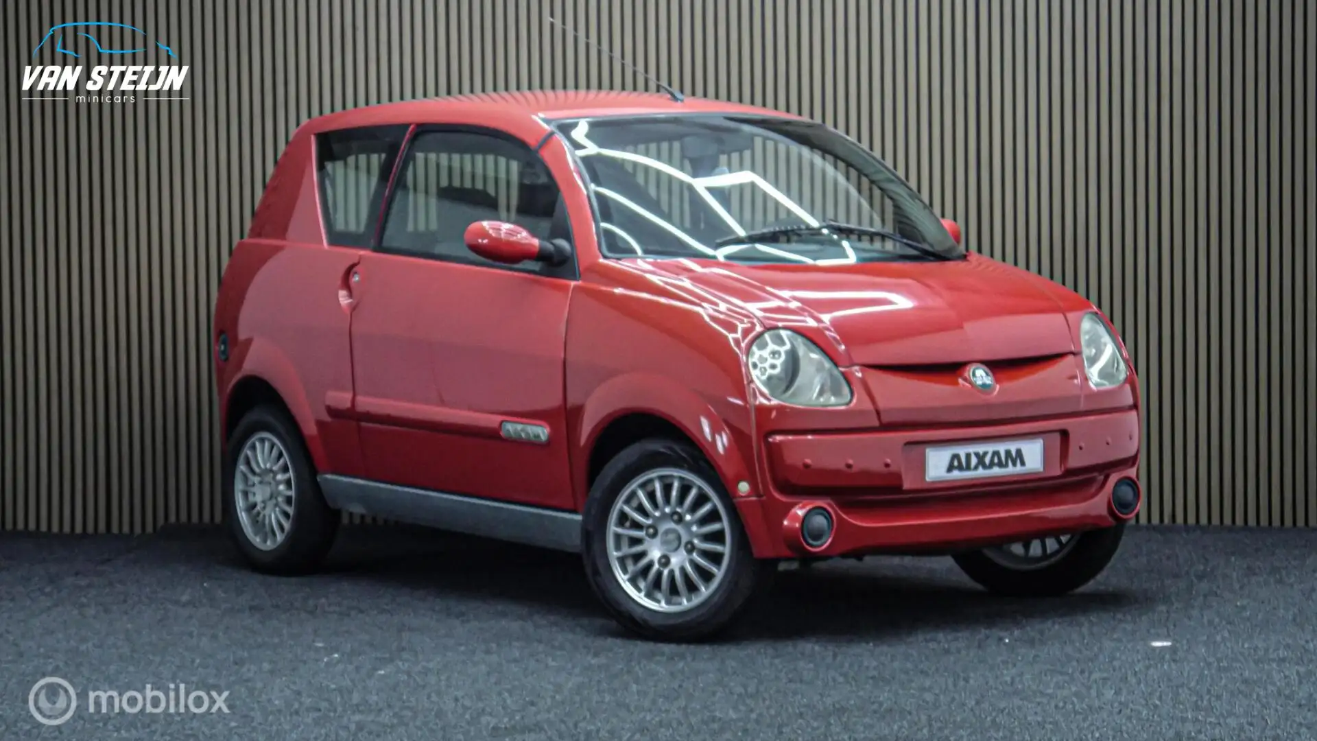 Aixam Brommobiel A741 Rood Rood - 1