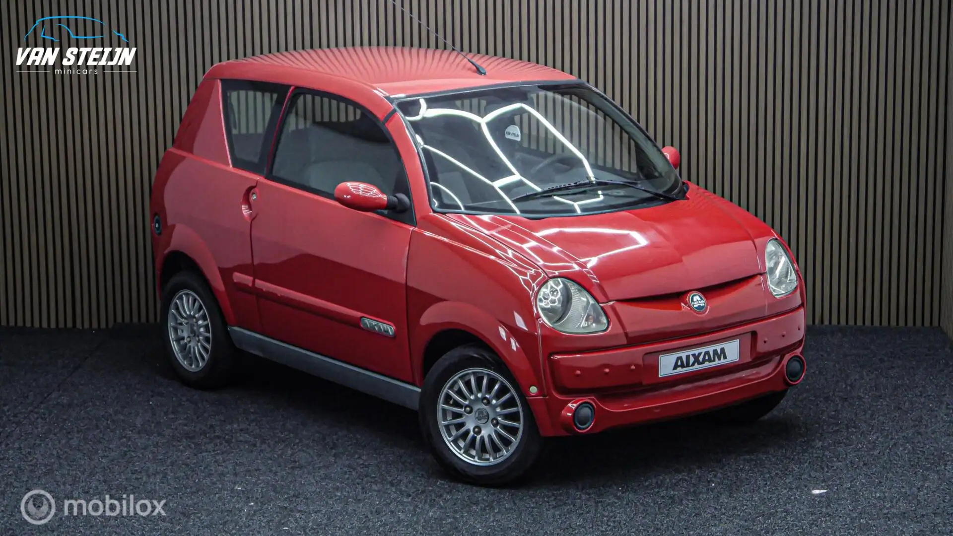 Aixam Brommobiel A741 Rood Rood - 2