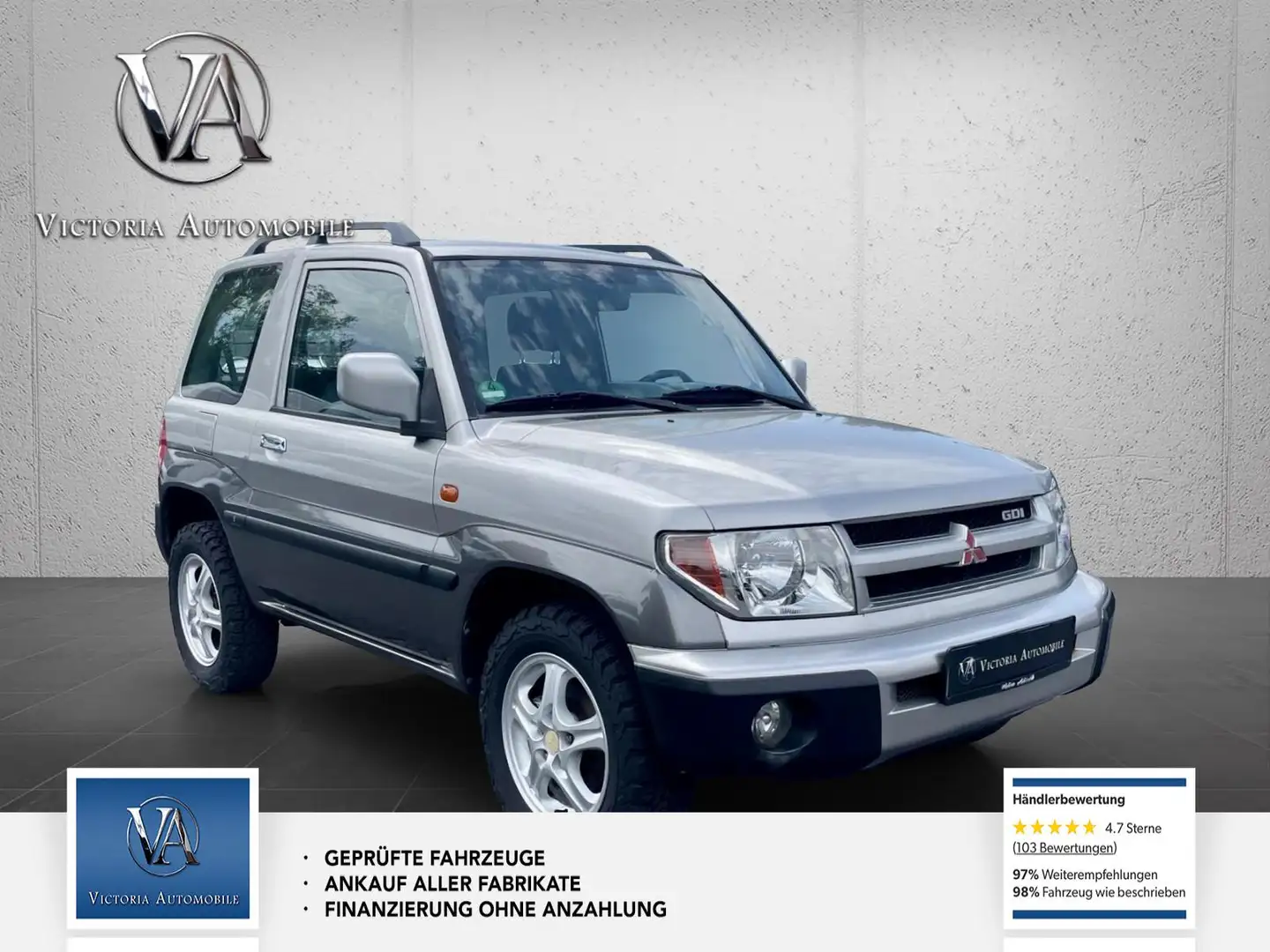Mitsubishi Pajero Pinin GDI Comfort I 2000 Klima. Automatik. AHK. Gepflegt - 1