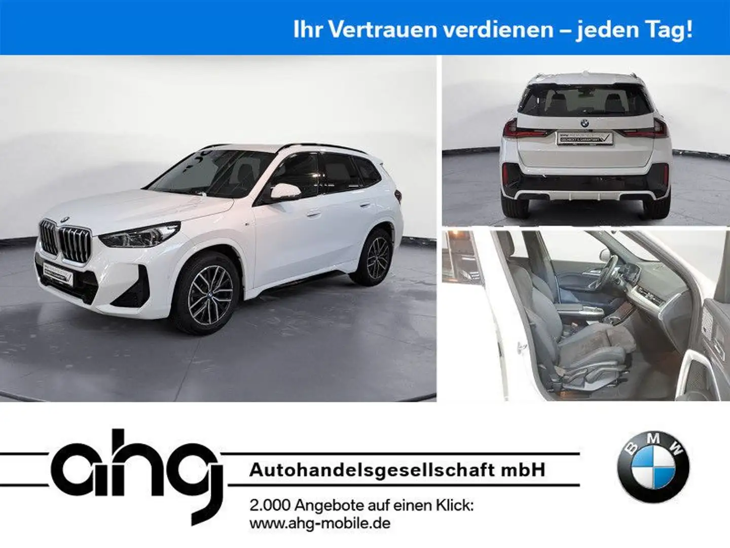 BMW X1 sDrive20i Steptronic M Sportpaket AHK Weiß - 1