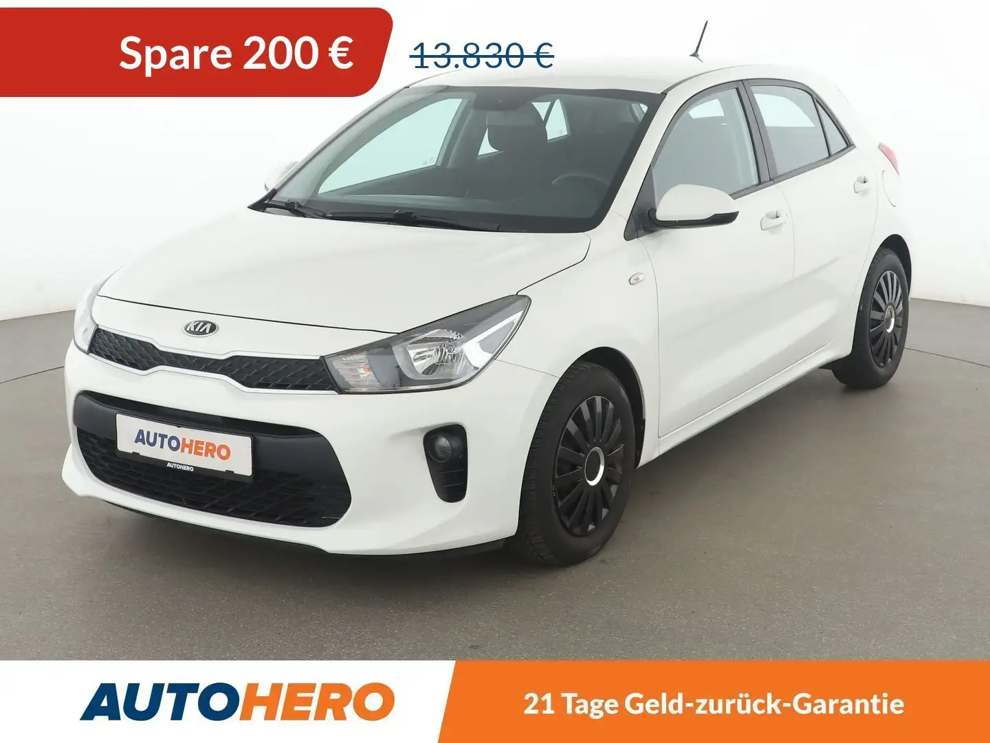 Kia Rio 1.4 Spirit Aut.*PDC*KLIMA*GARANTIE* Weiß - 1