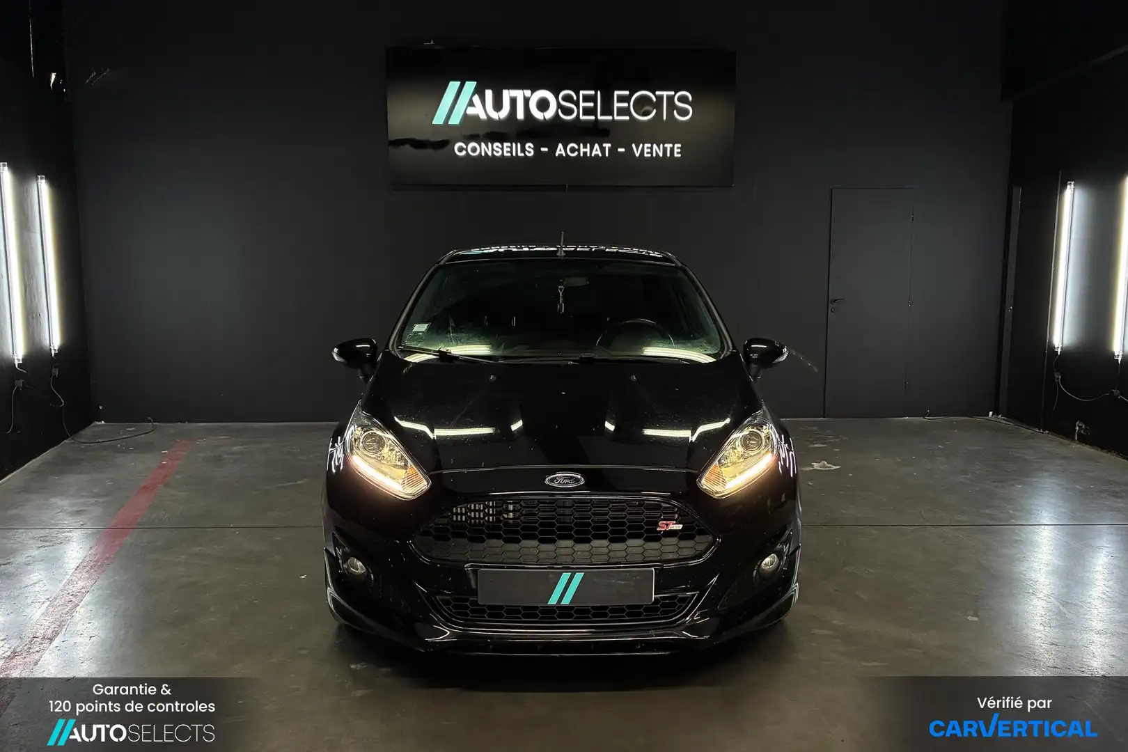 Ford Fiesta ST-LINE - 1.O SCTI 125cv l Carvertical Disponible  Noir - 2