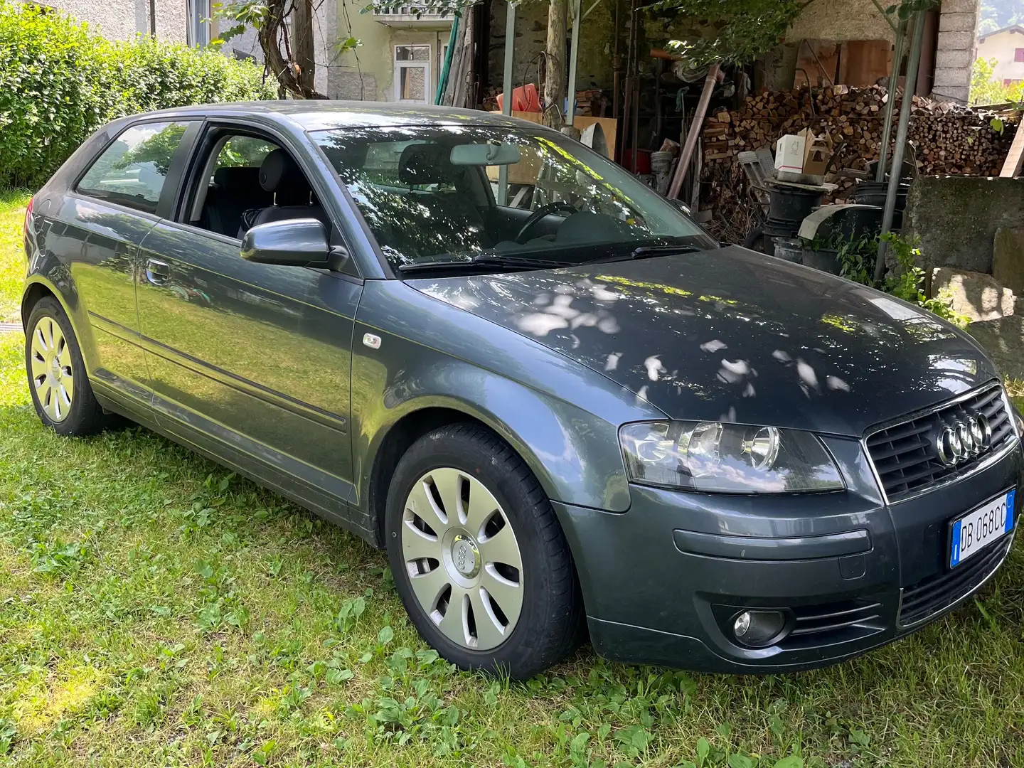Audi A3 A3 II 2003 3p 2.0 tdi Ambition Grigio - 1