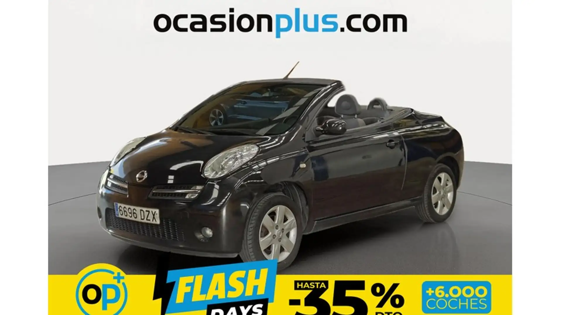 Nissan Micra C+C 1.4i Tekna Negro - 1