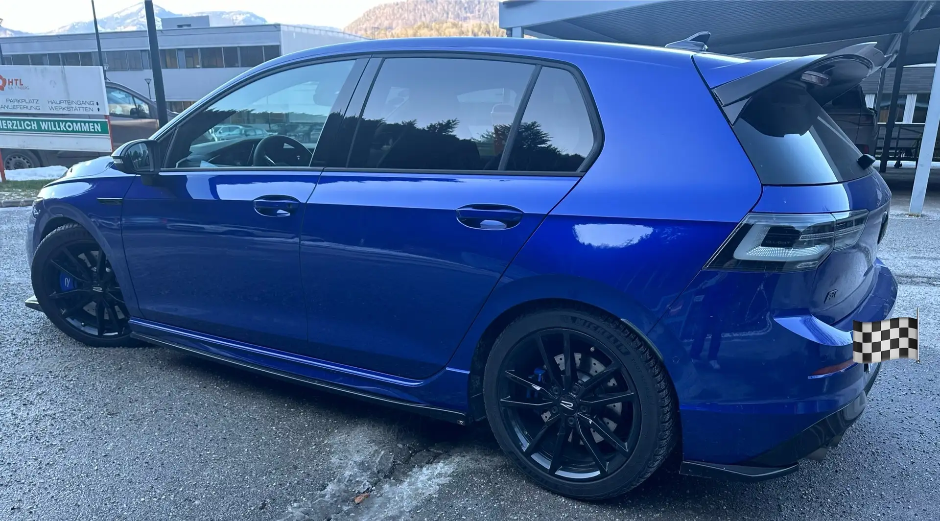 Volkswagen Golf R Vollausstattung Blau - 2