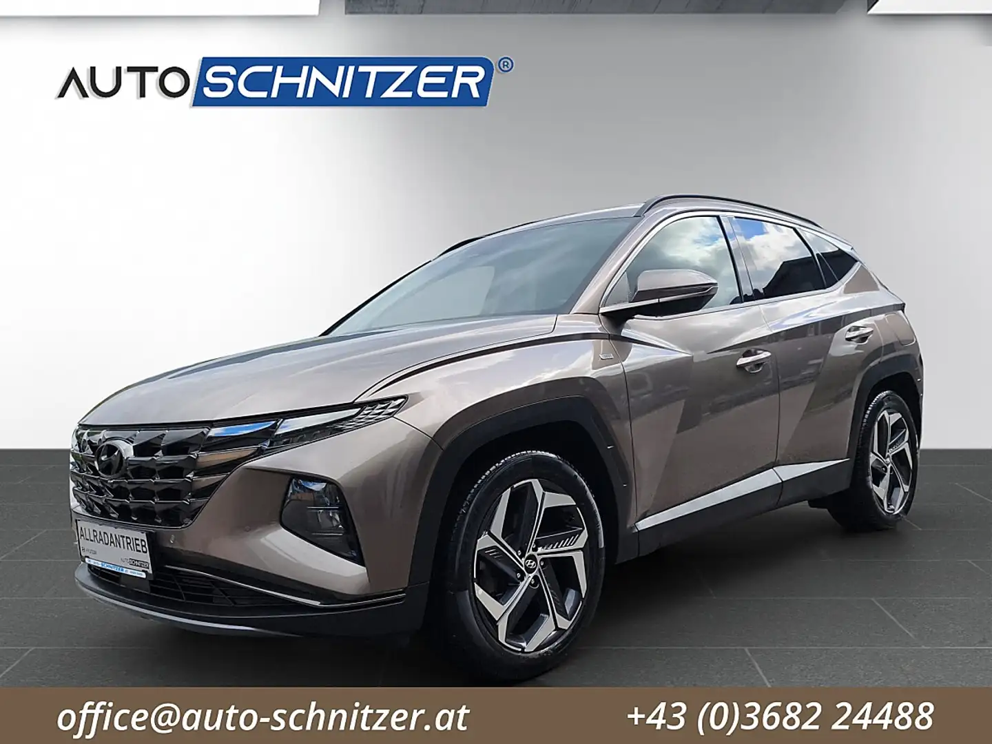 Hyundai TUCSON Tucson 1,6 CRDI 4WD 48V Prestige Line DCT Grau - 1