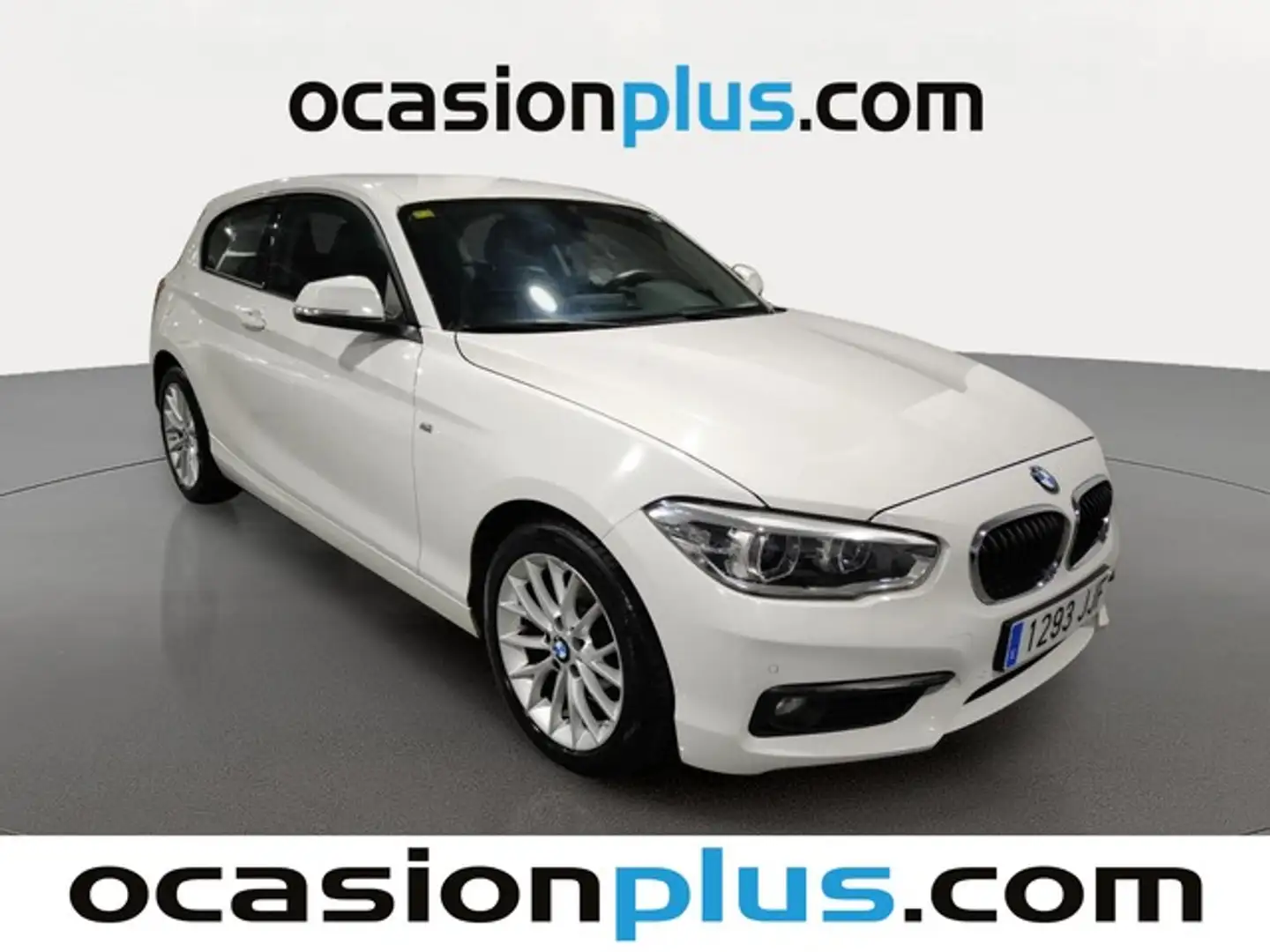 BMW 116 116d Blanc - 2