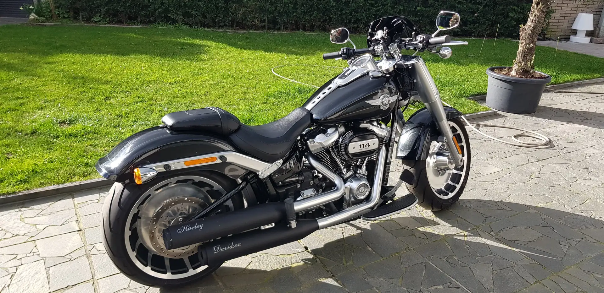 Harley-Davidson Fat Boy Model 114 2018 Noir - 2