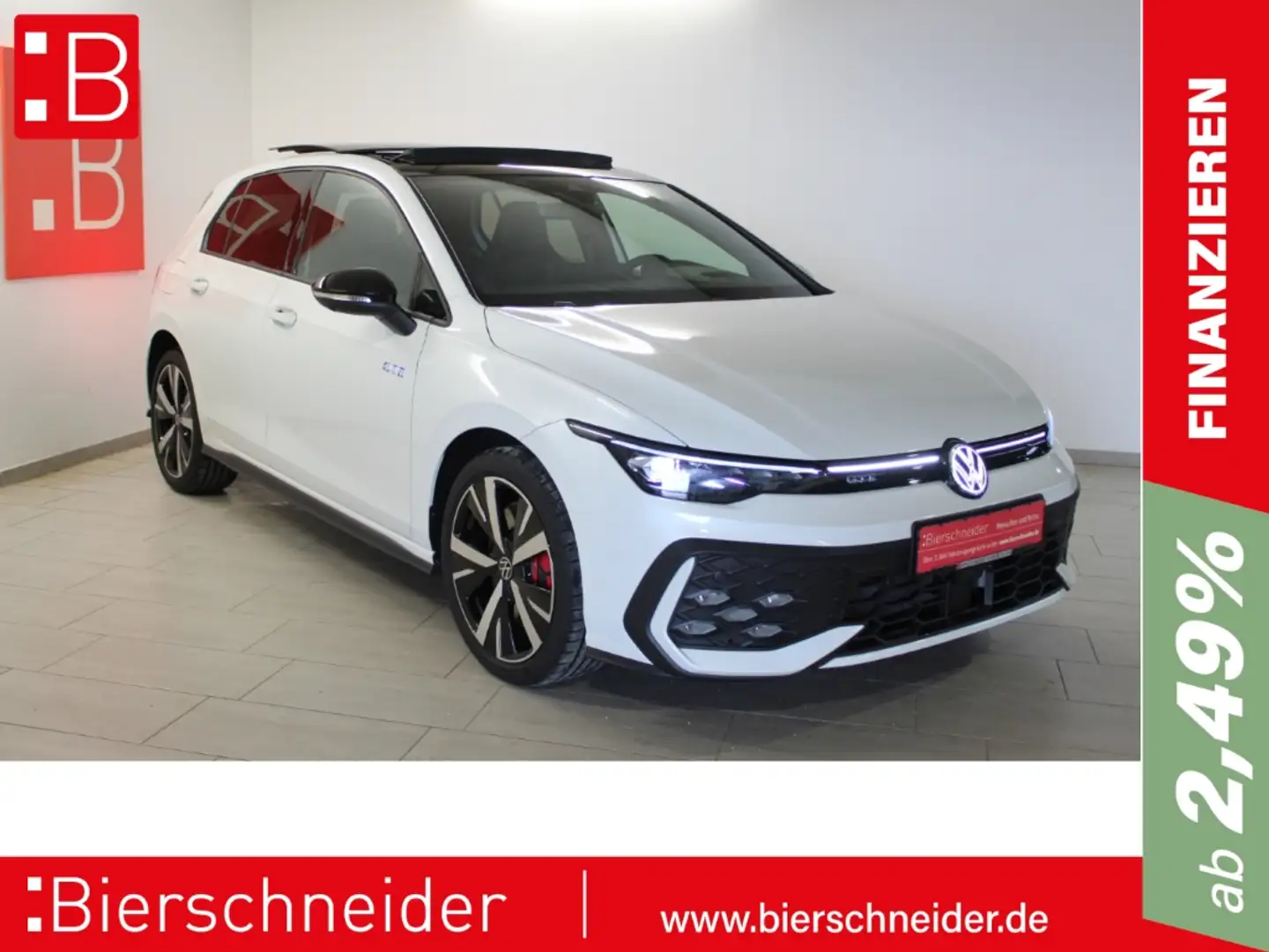 Volkswagen Golf 8 1.5 TSI DSG e-Hybrid GTE PA Black Style 18 PANO Weiß - 1